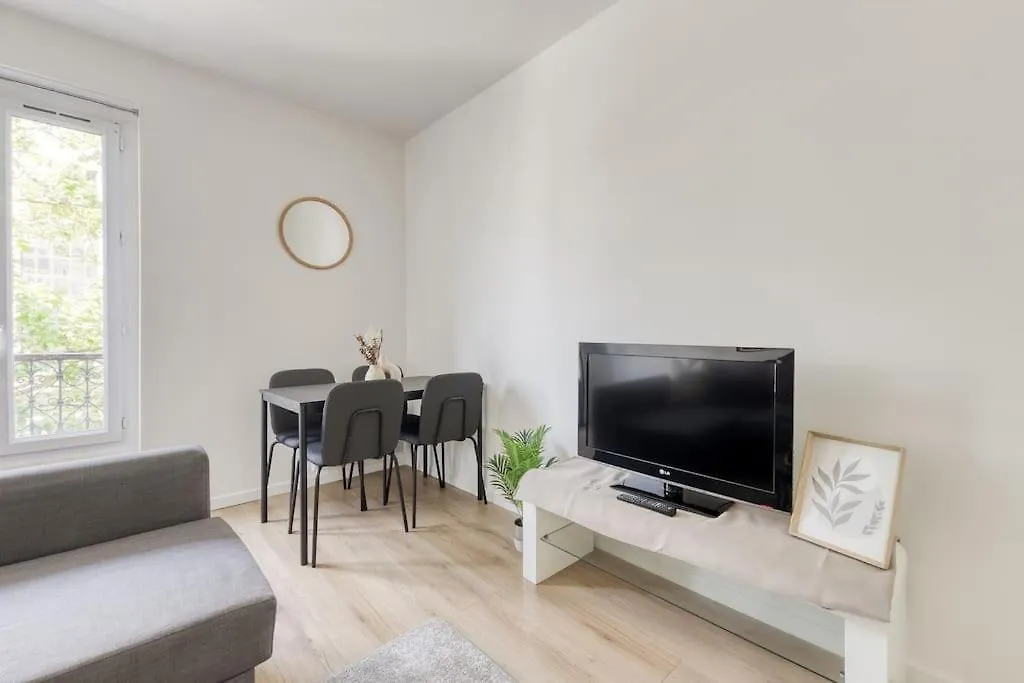 T2 Parisien- 1 Min A Pied Du Metro Ligne 13 & 14 Apartamento Paris