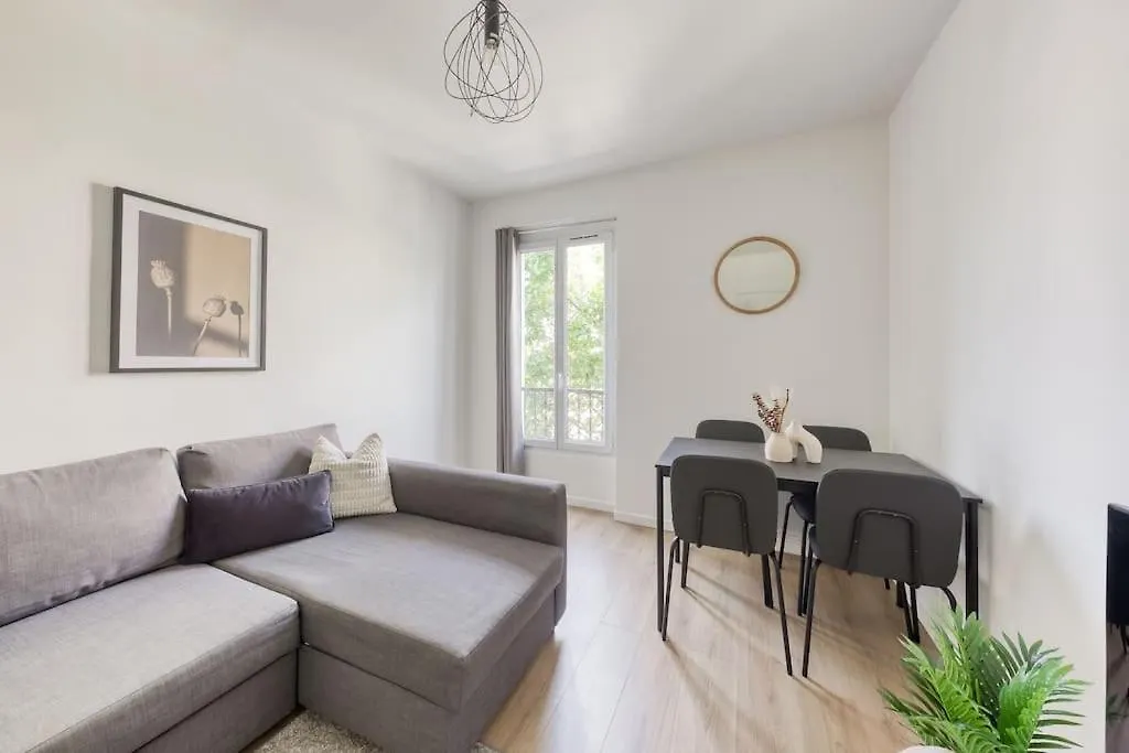 T2 Parisien- 1 Min A Pied Du Metro Ligne 13 & 14 Apartamento
