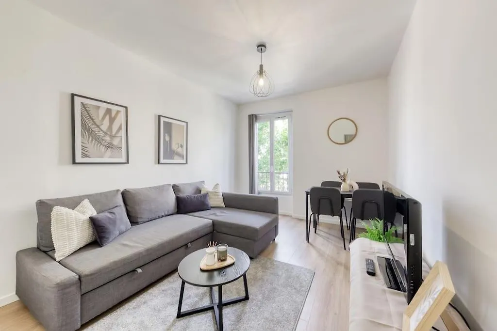 Ferienwohnung T2 Parisien- 1 Min A Pied Du Metro Ligne 13 & 14 Apartment Paris